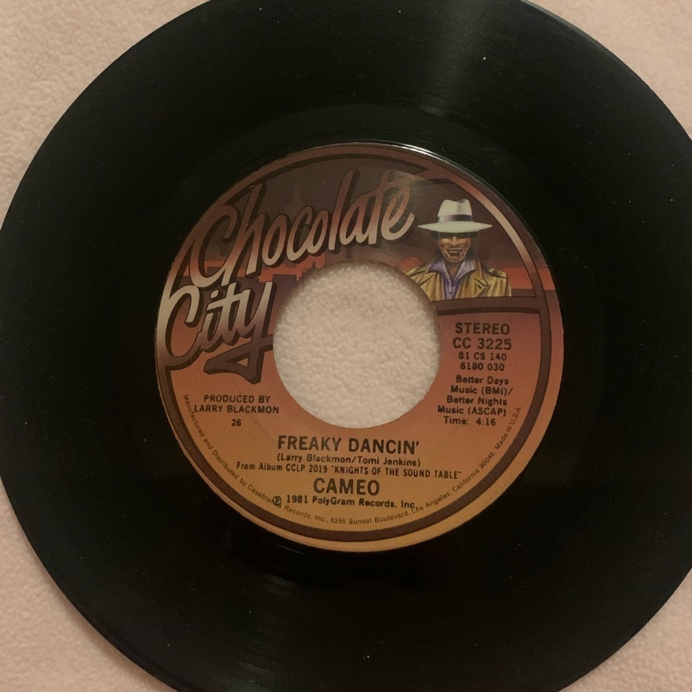 Cameo “Freaky Dancin’” “Better Days” Vintage 1980 Vinyl 45 Record